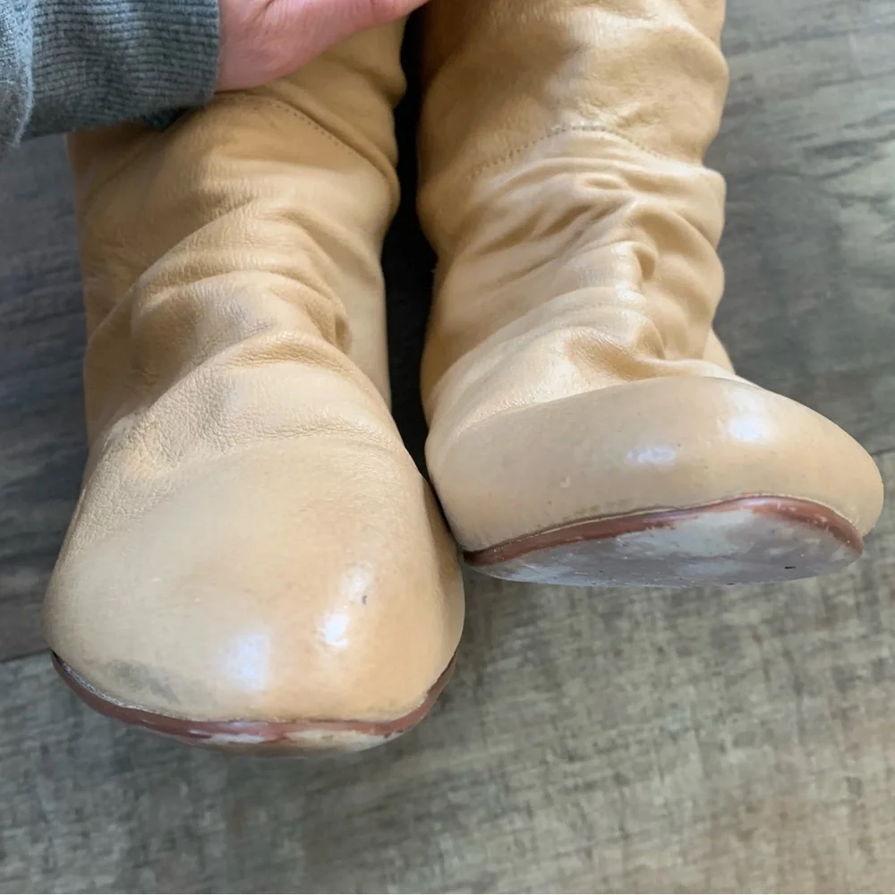 Chinesee Laundry tan cowboy boots - Picture 5 of 10